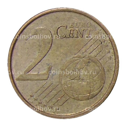 Монета 2 евроцента 2000 года Испания