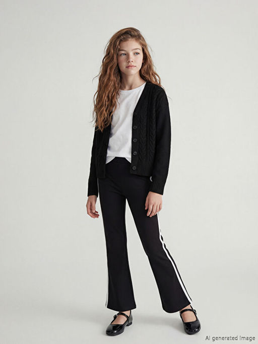 ?eritli K?z ?ocuk ?spanyol Pa?a Tayt