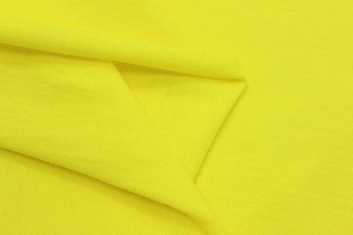 Трикотаж Кулир.гладь цв.Лимон-2, ш.1.96м (0.98м*2, чулок), Карде, хл-100%, 145гр/м.кв - Купава фото 4