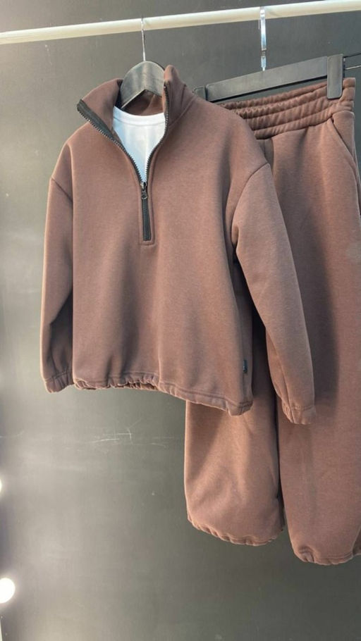 С НАЧЁСОМ Детский костюм-трансформер ФУТЕР 3х нитка качества ПЕНЬЕ - Knitka wear фото 2