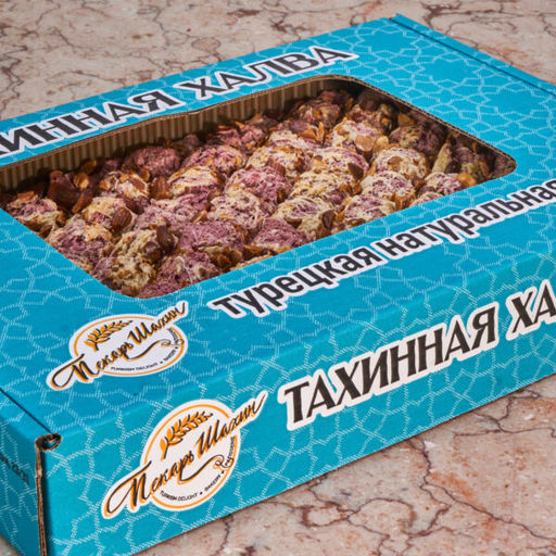 Халва Тахинная ПАДИШАХ с Миндалем - Пекарь Шахин фото 2