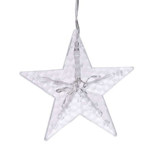 Электрогирлянда интерьерная "Звёзды" цветная