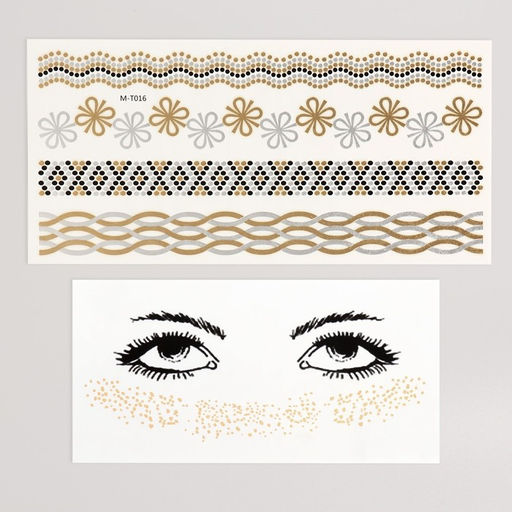 Набор Любовь, локон на заколке, переводные тату, декор для волос - Queen fair фото 7