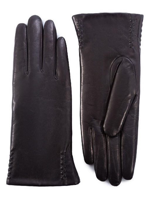 Перчатки женские н/м ягн IS0424 black - Eleganzza фото 3