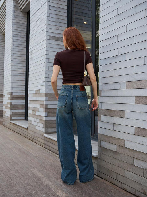 Женские джинсы арт. 19839 - F5 фото 8