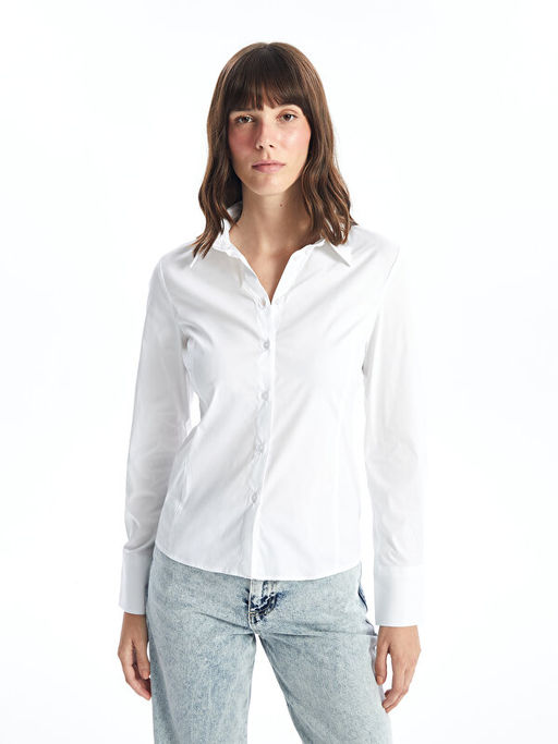 D?z Uzun Kollu Kad?n G?mlek