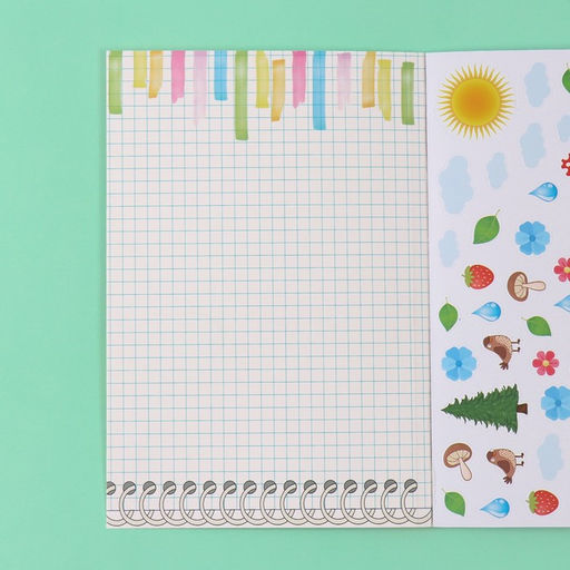 Наклейки в книжке «Посчитай-ка», 3 фона, 20.7×14.2 см