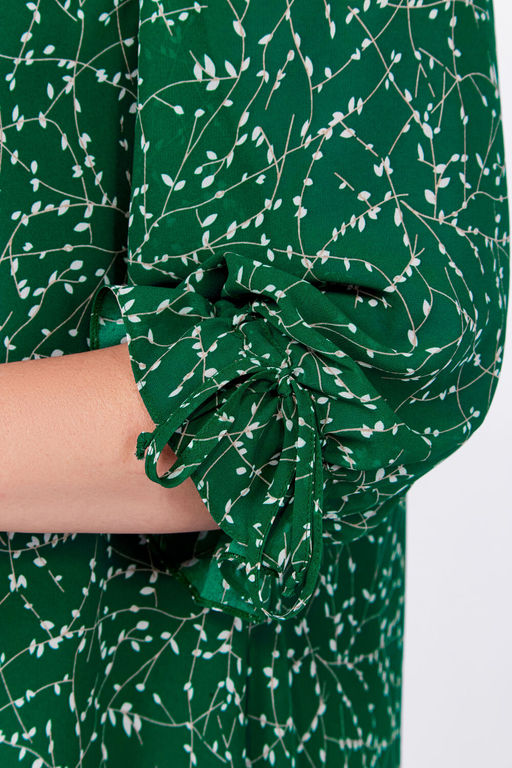 Блуза Swallow 803.2 черный+серебряный узор фото 1196