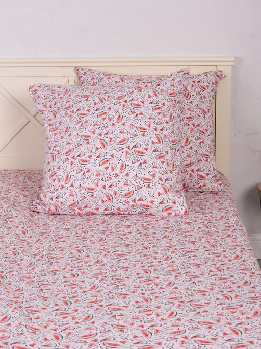 Наволочка 60*60 см, перкаль, детская расцветка (Арбузики, розовый) - Ивановотекстиль фото 7