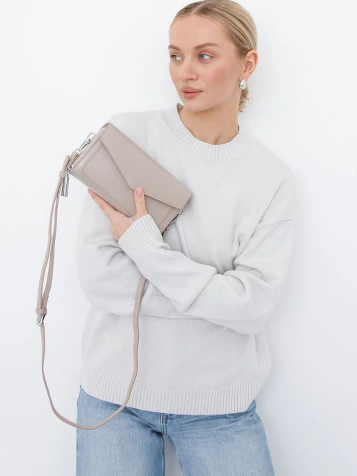 Сумка 1128CH beige Polina&Eiterou