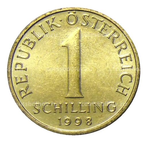 1 шиллинг 1998 года Австрия