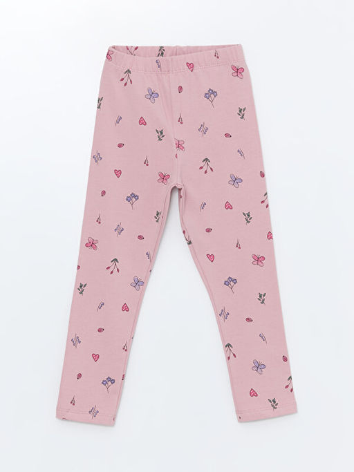 Beli Lastikli Bask?l? K?z Bebek Tayt - Waikiki фото 2