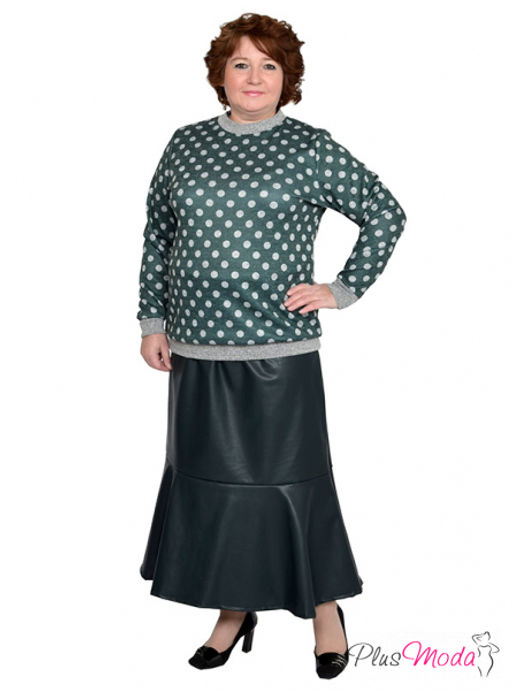 Джемпер Модель №817 размеры 44-84 - Plusmoda фото 6