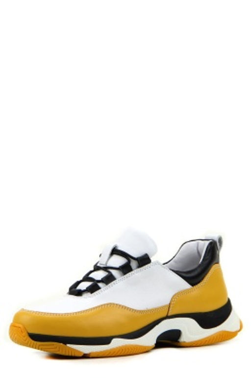Кроссовки 155.crosyel.white/yellow