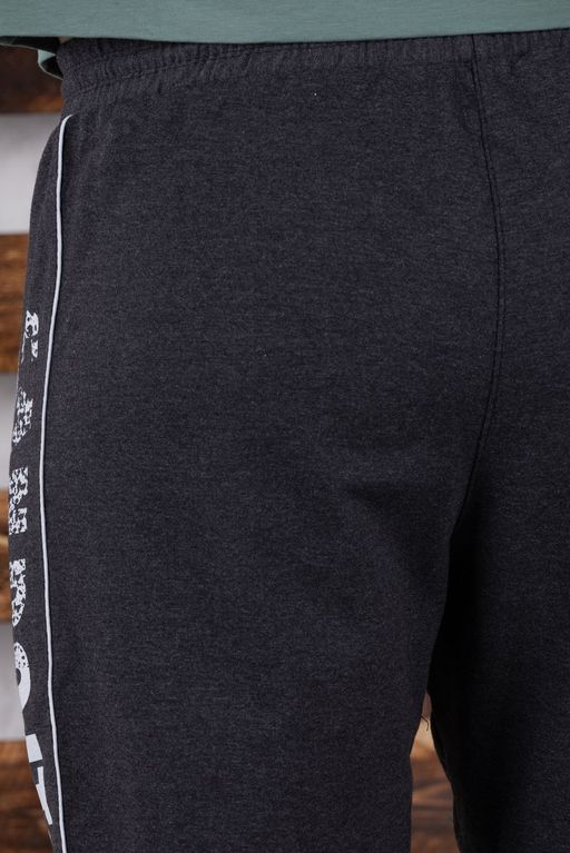 Брюки спортивные 
 3.MM123A-серый-тёмный