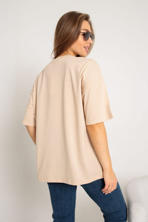 Футболка оверсайз женская с принтом "Ирина"