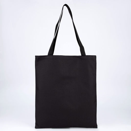 Сумка-шопер с карманом МИНИМУМ, черный цвет, 40 х 35 см - Nazamok фото 6