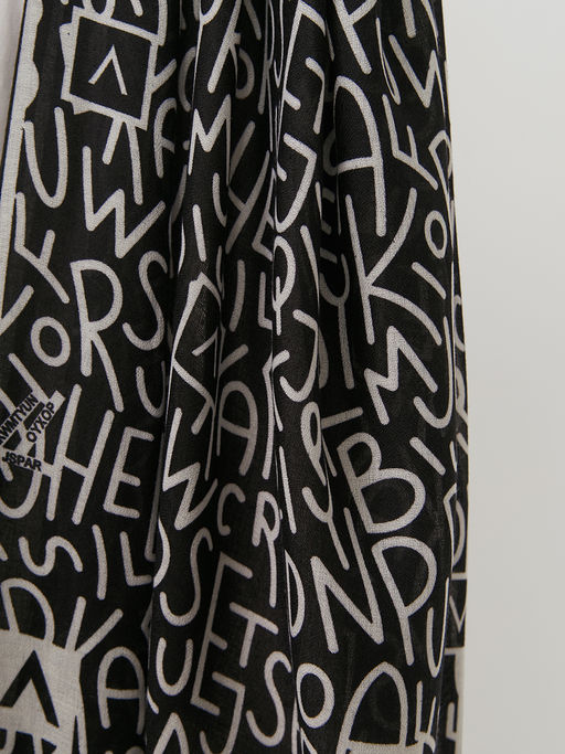 Большой, мягкий, тонкий и очень нежный двусторонний палантин - Tantino фото 3