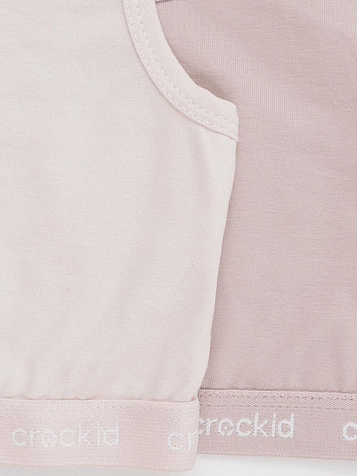 К 1198-2уп/персиковый румянец,кофейный набор майка-топ для дев