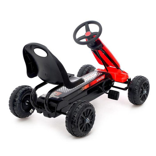 Веломобиль HOT CAR, цвет красный - Simaland фото 4