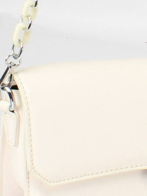 Сумка женская искусственная кожа Ch&K-2806, 1отд, плечевой ремень, белый SALE 259978 - Adelia фото 9