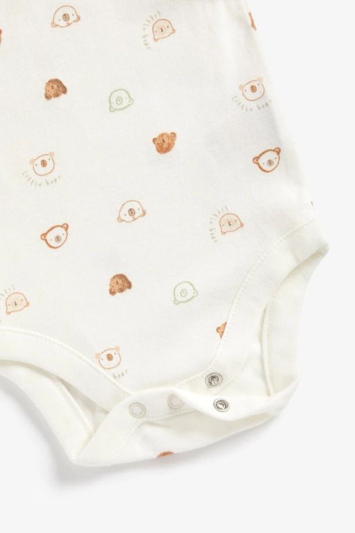 Mothercare / Комплект: ползунки, пижама, боди -2 шт, слюнявчик, шапочка, рукавички-антицарапки  фото 5