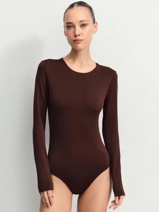 Базовое боди с длинным рукавом / Zarina