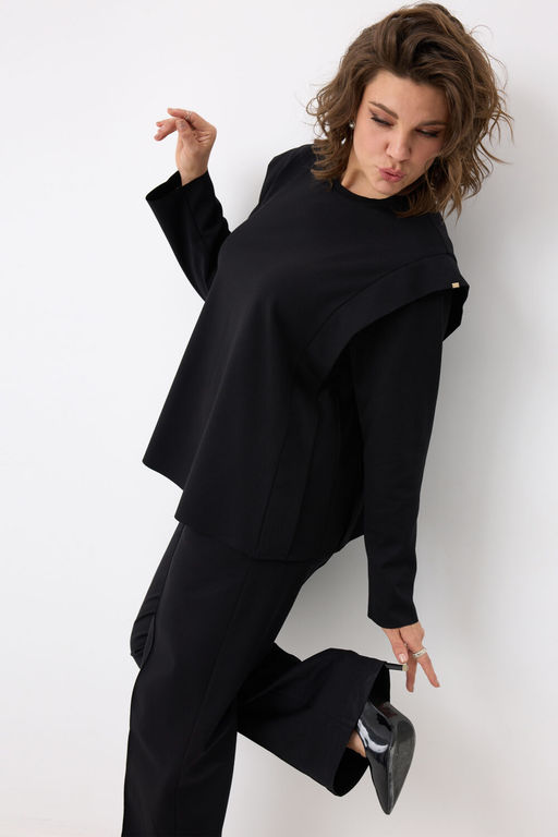 Костюм BegiModa 3104-Р черный  фото 2