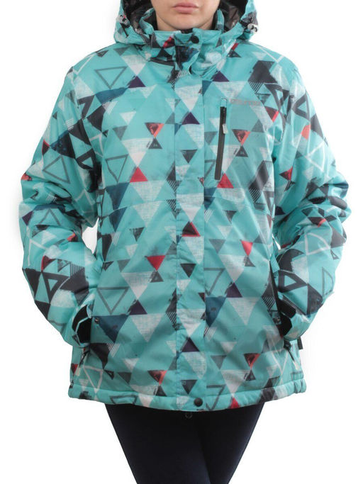 W1606-1 TURQUOISE Куртка горнолыжная женская ERUITOR (100 гр. холлофайбера) УЦЕНКА