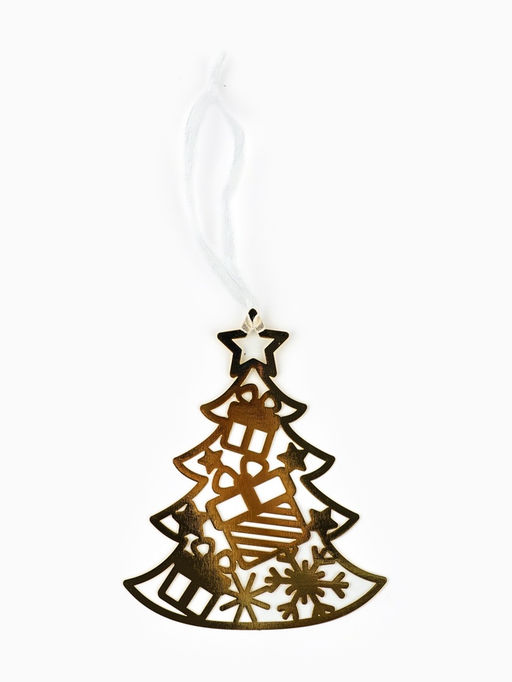 Ёлочная игрушка новогодняя «Ёлка», 8.9×9.1 см