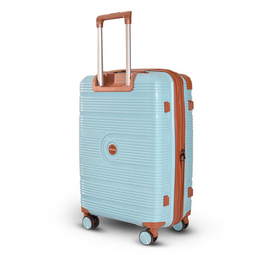 Набор из 3-х чемоданов с расширением 23101 Голубой - Mironpan фото 2