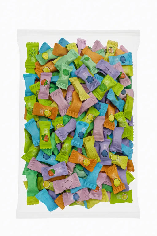 Леденцы со вкусом Фруктовое ассорти, 500 гр (Китай)