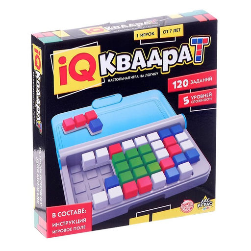 Настольная игра IQ Квадрат - Лас играс kids фото 5