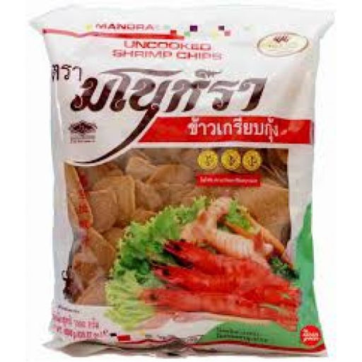 Сырые креветочные чипсы - вкусный полуфабрикат из Тайланда