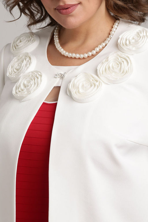 Костюм LADY SECRET 3740/1 молочный+ красный