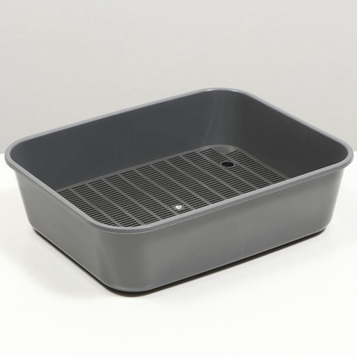 Туалет Сима с сеткой 29 х 38 х 10,5 серый FIX - Simaland фото 3