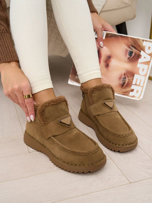 Ботинки женские, 101592-6, , нат.замша, 2025-2 - S&I фото 2