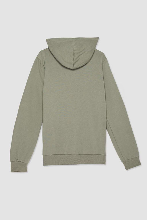 Толстовка на молнии с капюшоном - Defacto фото 4