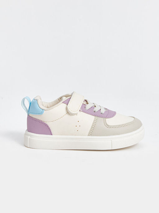 Ba?c?k ve C?rt C?rtl? K?z Bebek Spor Ayakkab? - Waikiki фото 2