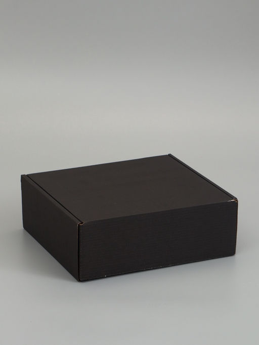 Цена за 2 шт. Коробка самосборная, черная, 26 х 24 х 10 см