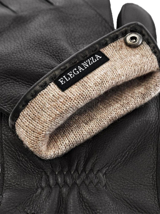 Перчатки мужские 100% ш HS640 black - Eleganzza фото 2