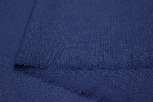 Поплин цв.Темно-синий-2, ш.2.2м, хлопок-100%, 110гр/м.кв - Купава фото 2
