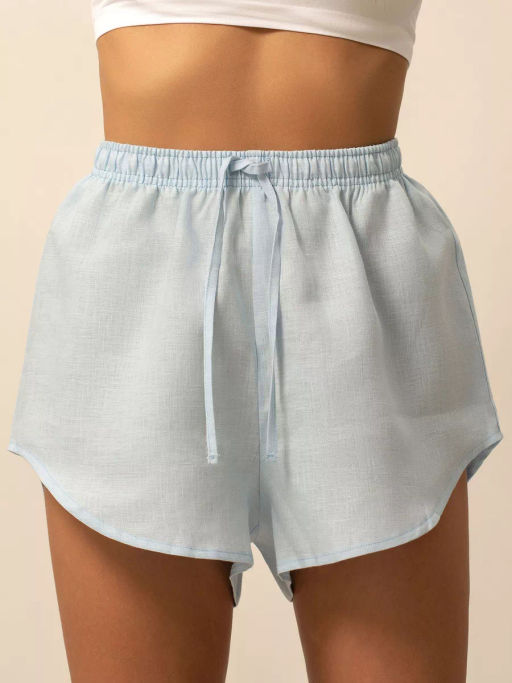 Шорты женские Лён-1 Белый - Modamica фото 10