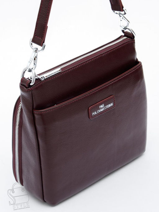 Сумка женская кожаная 2378Y dai purple Polina&Eiterou