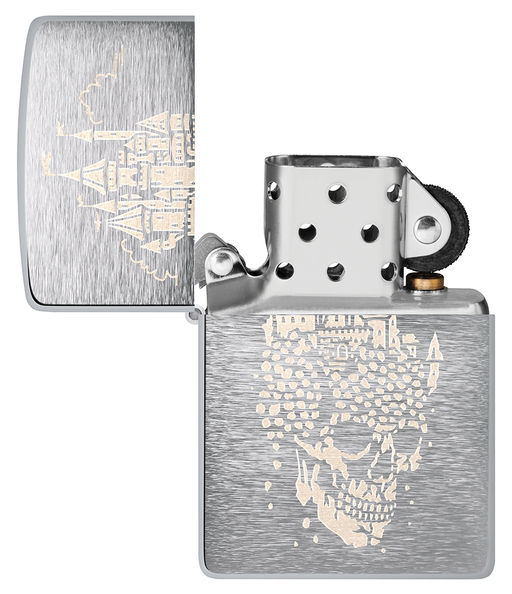 Зажигалка ZIPPO Замок черепа | Skull Castle 46477  фото 4