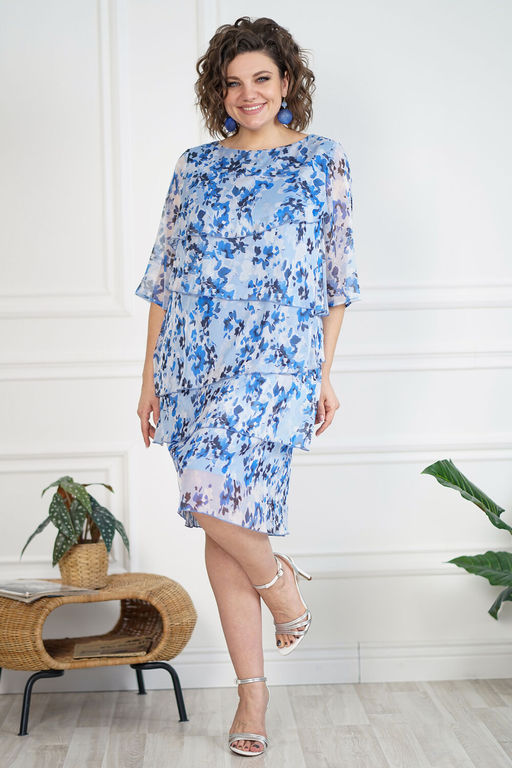 Платье ALANI 2099 василек - Alani collection фото 3