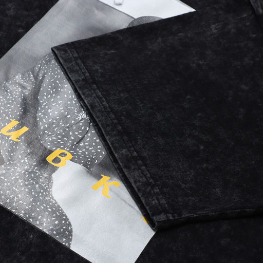 Футболка мужская MIST «Пивко» из вареного хлопка, черный, р-р XL