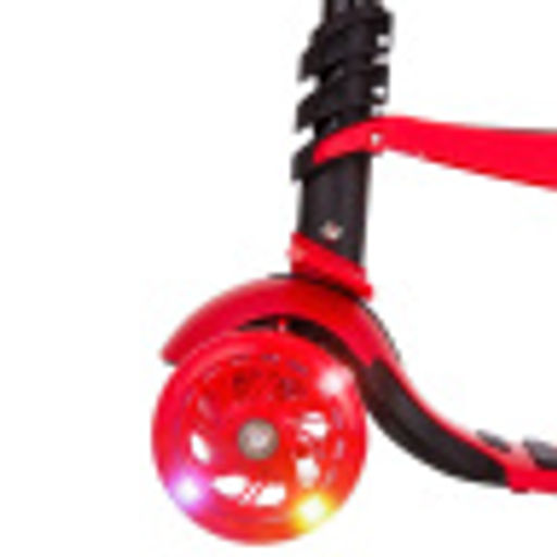 Самокат трехколесный с ручкой управления