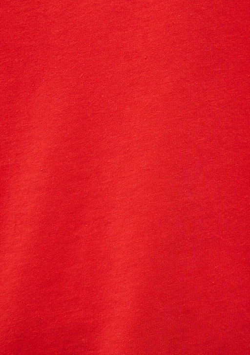 Snoopy Bask?l? K?rm?z? Tisort - Mavi фото 8