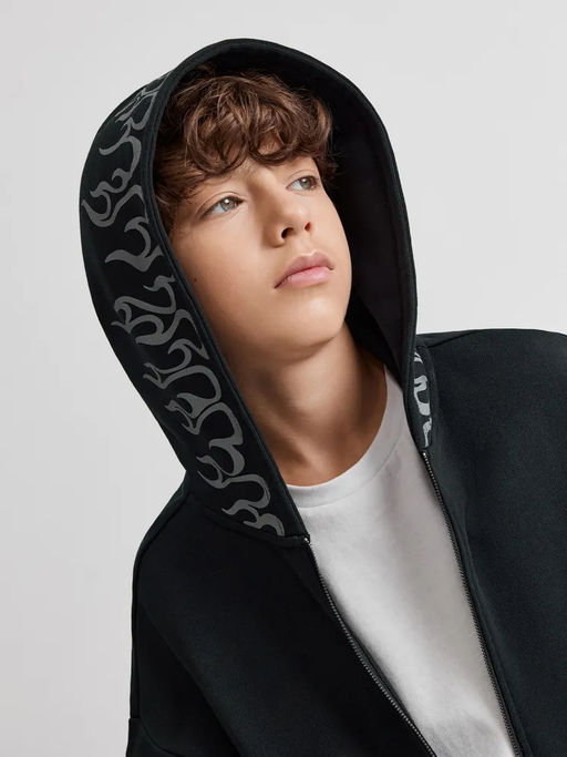 ACOOLA / Куртка (толстовка) детская для мальчиков Ringwil_jk черный фото 5